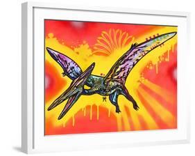 Pterodactyl-Dean Russo-Framed Giclee Print