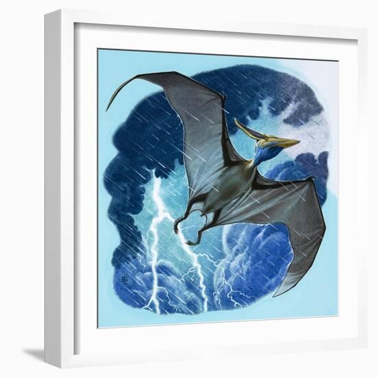 Pterodactyl-null-Framed Giclee Print