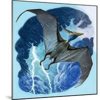 Pterodactyl-null-Mounted Giclee Print