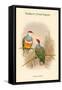 Ptilopus Wallacei -Wallace's Fruit-Pigeon-John Gould-Framed Stretched Canvas