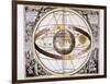 Ptolemaic (Geocentric/Earth-Centre) System of the Universe, 1708-null-Framed Giclee Print