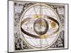 Ptolemaic (Geocentric/Earth-Centre) System of the Universe, 1708-null-Mounted Giclee Print