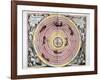 Ptolemaic (Geocentric/Earth-Centre) System of the Universe, 1708-null-Framed Giclee Print