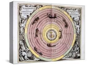 Ptolemaic (Geocentric/Earth-Centre) System of the Universe, 1708-null-Stretched Canvas