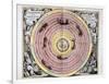 Ptolemaic (Geocentric/Earth-Centre) System of the Universe, 1708-null-Framed Giclee Print