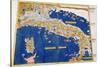 Ptolemaic Map of Italy, 1482-Nicolaus Germanus-Stretched Canvas