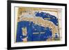 Ptolemaic Map of Italy, 1482-Nicolaus Germanus-Framed Premium Giclee Print