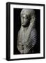 Ptolemaic Queen, Granite Statue, Found in Fouah, Ptolemaic Period BC-null-Framed Giclee Print