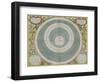 Ptolemaic System, from "The Celestial Atlas, or the Harmony of the Universe"-Andreas Cellarius-Framed Giclee Print