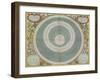 Ptolemaic System, from "The Celestial Atlas, or the Harmony of the Universe"-Andreas Cellarius-Framed Giclee Print