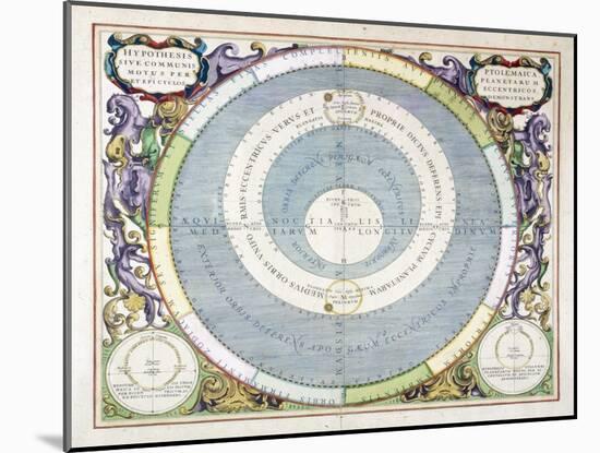 Ptolemaic System-null-Mounted Art Print