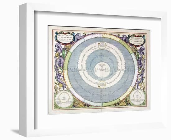 Ptolemaic System-null-Framed Art Print