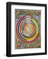 Ptolemaic Universe, 1537-C. Comipolitanus-Framed Premium Giclee Print