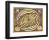 Ptolemaic Universe, 1668-null-Framed Giclee Print
