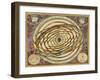 Ptolemaic Universe, 1668-null-Framed Giclee Print