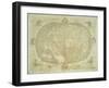 Ptolemaic World Map by Francesco Rosselli, Copperplate on Paper-null-Framed Giclee Print