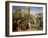 Ptolemais Given to Philip Augustus (1165-1223) and Richard the Lionheart (1157-99) 13th July 1191-Merry-Joseph Blondel-Framed Giclee Print