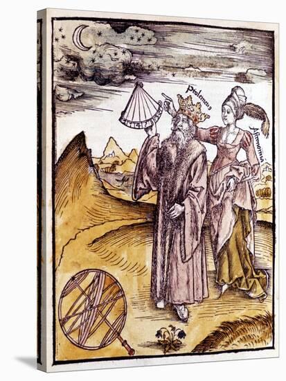 Ptolemy, Alexandrian Greek Astronomer and Geographer, 1508-null-Stretched Canvas