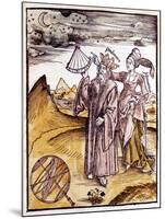 Ptolemy, Alexandrian Greek Astronomer and Geographer, 1508-null-Mounted Giclee Print