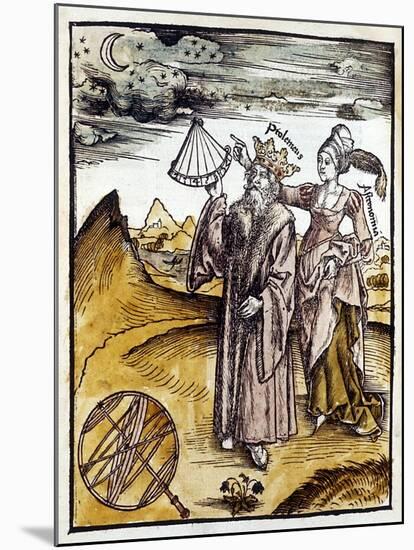 Ptolemy, Alexandrian Greek Astronomer and Geographer, 1508-null-Mounted Giclee Print