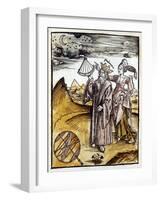 Ptolemy, Alexandrian Greek Astronomer and Geographer, 1508-null-Framed Giclee Print