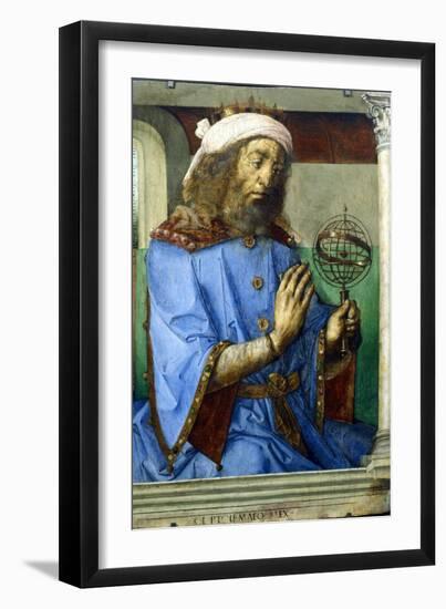 Ptolemy, Alexandrian Greek Astronomer and Geographer, Late 15th Century-Pedro Berruguete-Framed Giclee Print