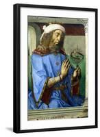 Ptolemy, Alexandrian Greek Astronomer and Geographer, Late 15th Century-Pedro Berruguete-Framed Giclee Print