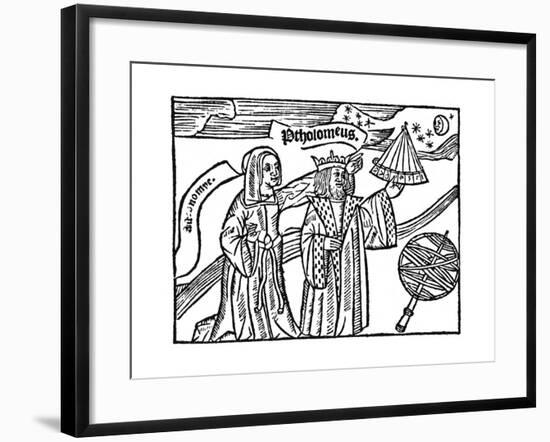 Ptolemy at Work-null-Framed Giclee Print