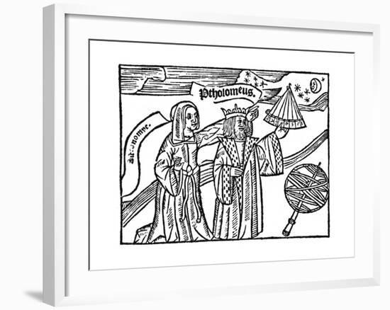 Ptolemy at Work-null-Framed Giclee Print