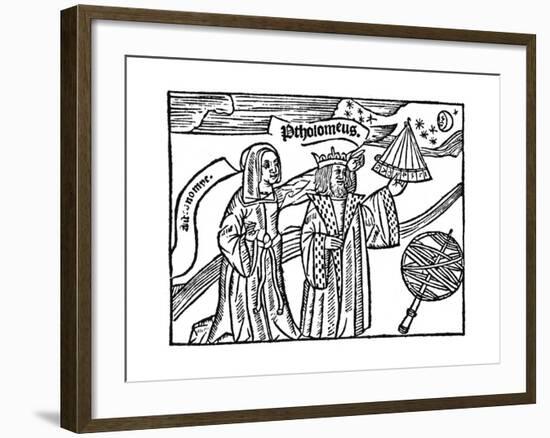 Ptolemy at Work-null-Framed Giclee Print