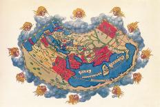 Ptolemy's Map of the World Ca.D 150-Ptolemy Claudius-Framed Giclee Print