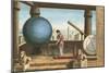 Ptolemy in the Observatory in Alexandria-Ramon Puiggari-Mounted Premium Giclee Print