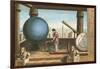 Ptolemy in the Observatory in Alexandria-Ramon Puiggari-Framed Giclee Print