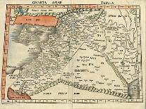 Map of the Holy Land-Ptolemy-Art Print