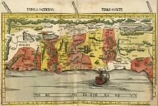 Map of the Holy Land-Ptolemy-Art Print