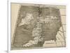 Ptolemy's Map of Britain, 16th Century-Library of Congress-Framed Photographic Print