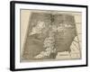 Ptolemy's Map of Britain, 16th Century-Library of Congress-Framed Photographic Print