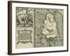 Ptolemy's Map of Ceylon, 2nd Century-Science Source-Framed Giclee Print