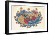 Ptolemy's Map of the World Ca.D 150-Ptolemy Claudius-Framed Giclee Print