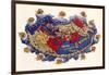 Ptolemy's World Map, c.150 AD-null-Framed Giclee Print