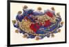 Ptolemy's World Map, c.150 AD-null-Framed Giclee Print