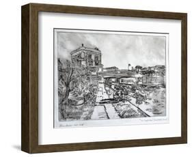 Pub by the Towpath, Camden-Brenda Brin Booker-Framed Giclee Print