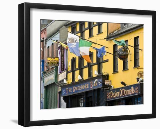 Pub, Londonderry, Derry, Northern Ireland-William Sutton-Framed Premium Photographic Print