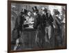 Pub Scene 1868-Charles Joseph Staniland-Framed Art Print