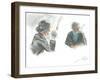 Pub Smokers, 2005,-Vincent Alexander Booth-Framed Giclee Print