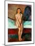 Puberty, 1894-Edvard Munch-Mounted Giclee Print