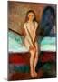 Puberty, 1894-Edvard Munch-Mounted Giclee Print