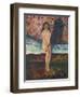Puberty, 1914-1916, by Edvard Munch, 1863-1944, Norwegian Expressionist painting,-Edvard Munch-Framed Art Print