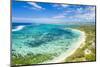 Public Beach by the turquoise Indian Ocean, Poste Lafayette, East coast, Mauritius-Roberto Moiola-Mounted Photographic Print