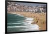 Public Beach in the Resort Town of Nazare on the Portuguese Coast-Mallorie Ostrowitz-Framed Photographic Print